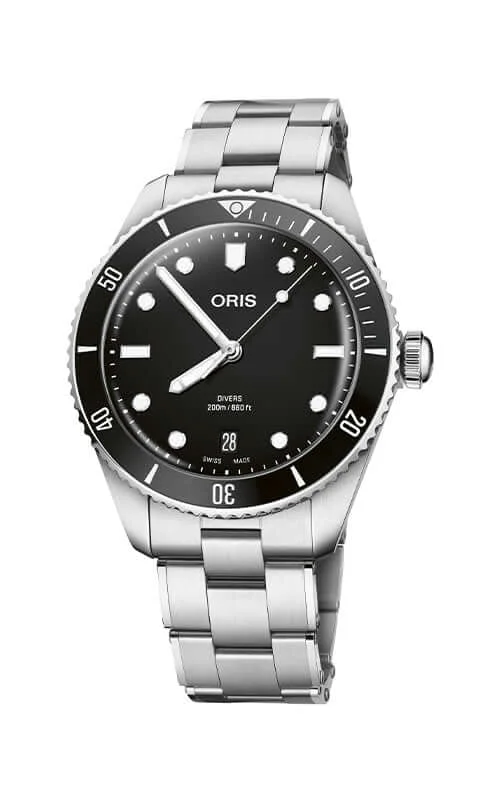 Oris Divers Date Watch 01 733 7795 4054-Set