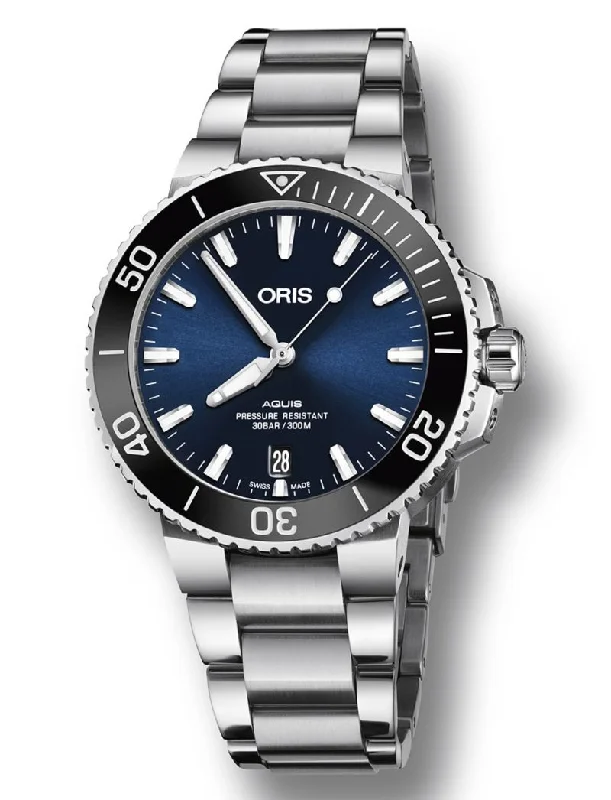 Oris Diving  Aquis Date - 01-733-7732-4135-07-8-21-05PEB