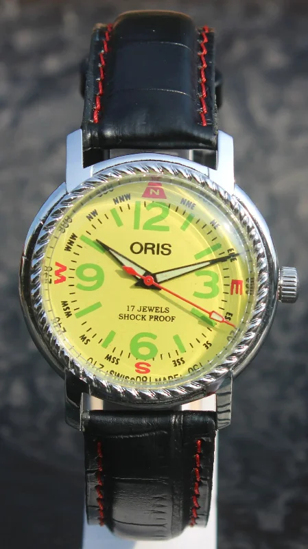 FHF ST96 Wristwatch ORIS 17 Jewels Vintage Mechanical Hand Wind Swiss Movement