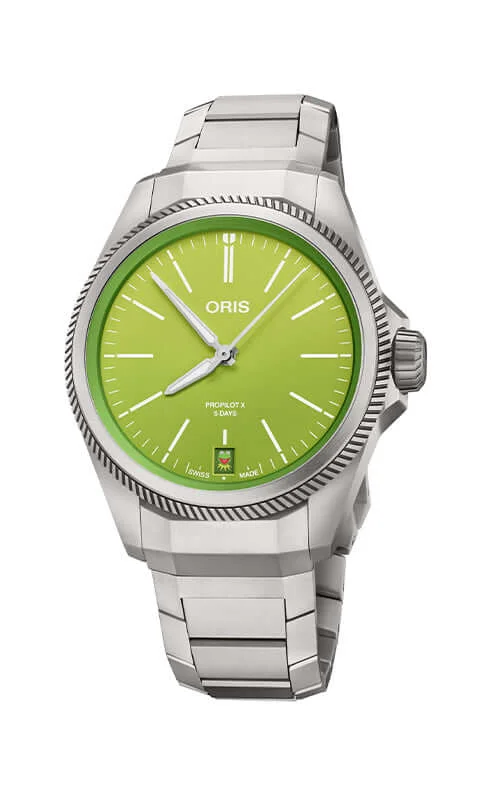 Oris ProPilot X Kermit Edition 01 400 7778 7157 Set