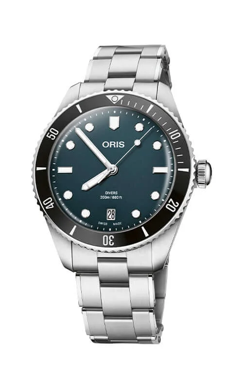 Oris Divers Date Watch 01 733 7795 4055-Set