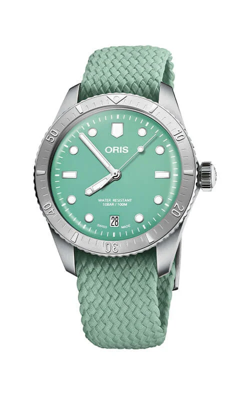 Oris Divers Sixty-Five Cotton Candy Watch 01 733 7771 4057-07 3 19 03S