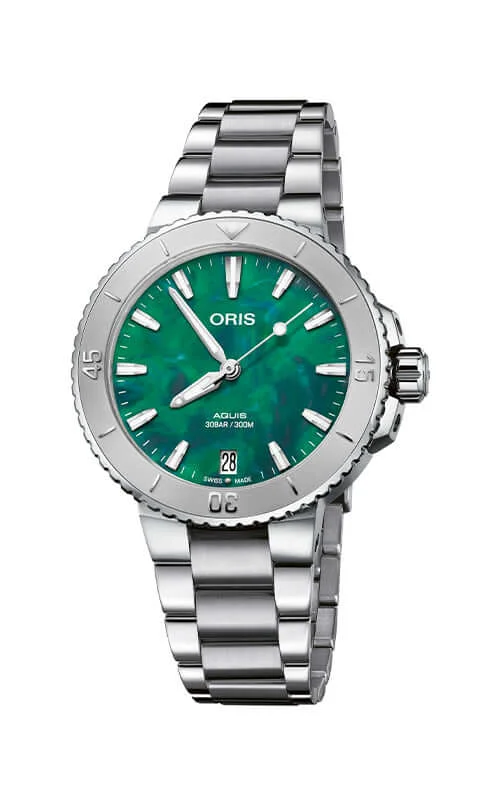 Oris X Bracenet Aquis 01 733 7770 4137-07 8 18 05P