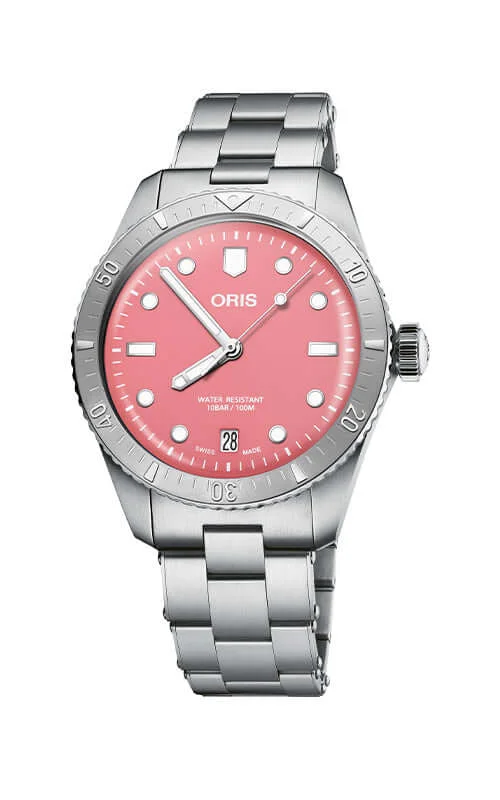 Oris Divers Sixty-Five Cotton Candy Watch 01 733 7771 4058-07 8 19 18