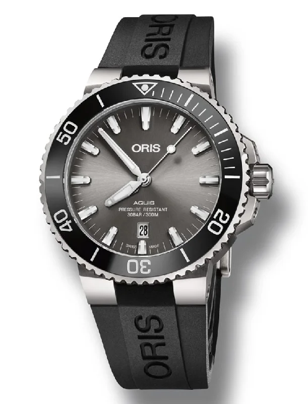 Oris Diving  Aquis Titanium Date - 01-733-7730-7153-07-4-24-64TEB