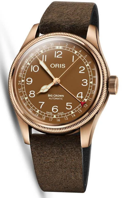 ORIS Big Crown Bronze Pointer Date Mens Watch 01 754 7741 3166-07 5 20 74BR