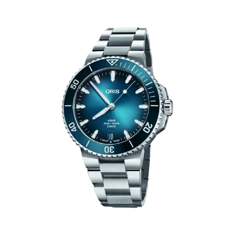 Aquis Date 2024 Calibre 400 43.5mm - Blue