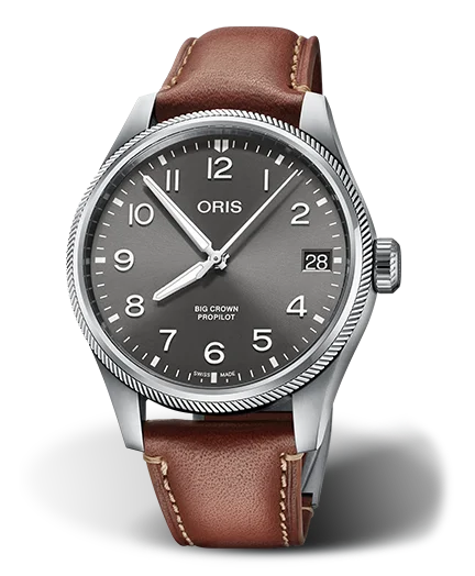 Oris Big Crown ProPilot Big Date Watch with Gray Dial, 41mm