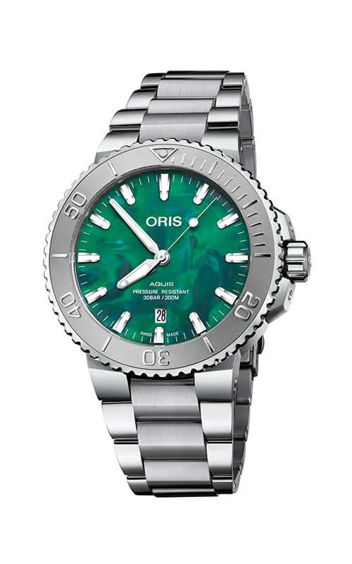 Oris X Bracenet Aquis 01 733 7730 4137-07 8 24 05PEB