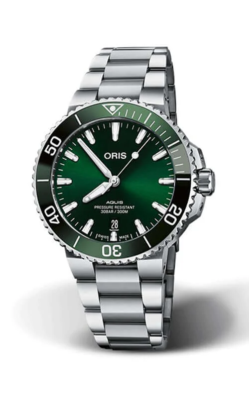 Oris Aquis Date Mens Watch 01 733 7766 4157-07 8 22 05PEB