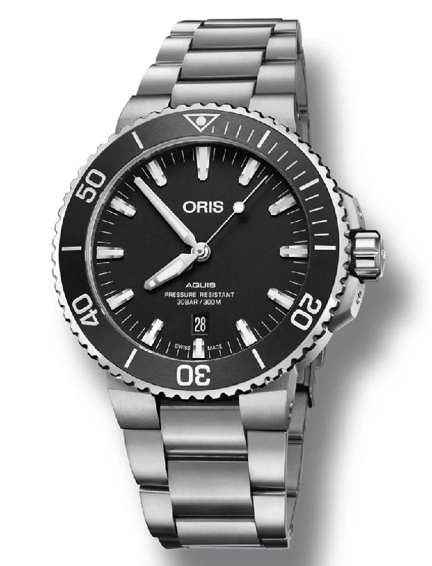 Oris Diving  Aquis Date - 01-733-7730-4124-07-8-24-05EB