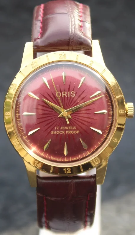 Oris Vintage 17 Jewels FHF ST96 Mechanical Hand Wind Swiss Made Wristwatch