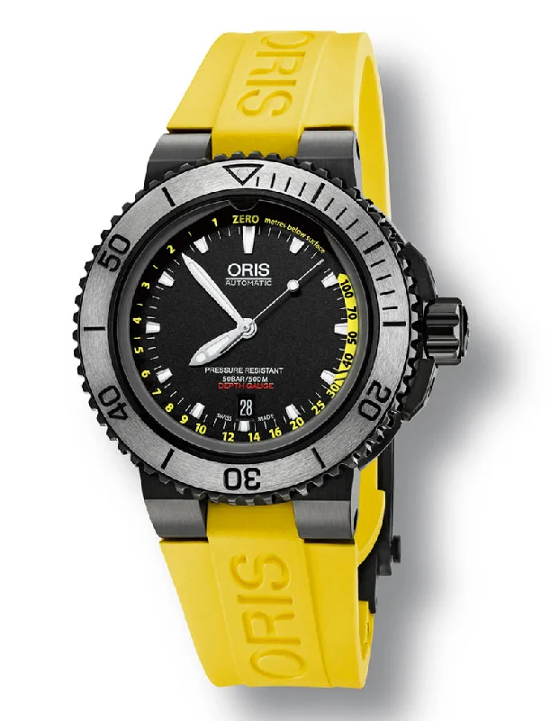 Oris Diving  Aquis Depth Gauge - 01-733-7675-4754-RS